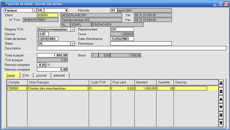 Comptabiliser Une Facture Intracommunautaire